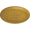 Ekena Millwork Luton Ceiling Medallion (Fits Canopies up to 1 1/8"), Hnd-Painted Iridescent Gold, 15 3/4"OD x 5/8"P CM16LUIGS - alternate 3